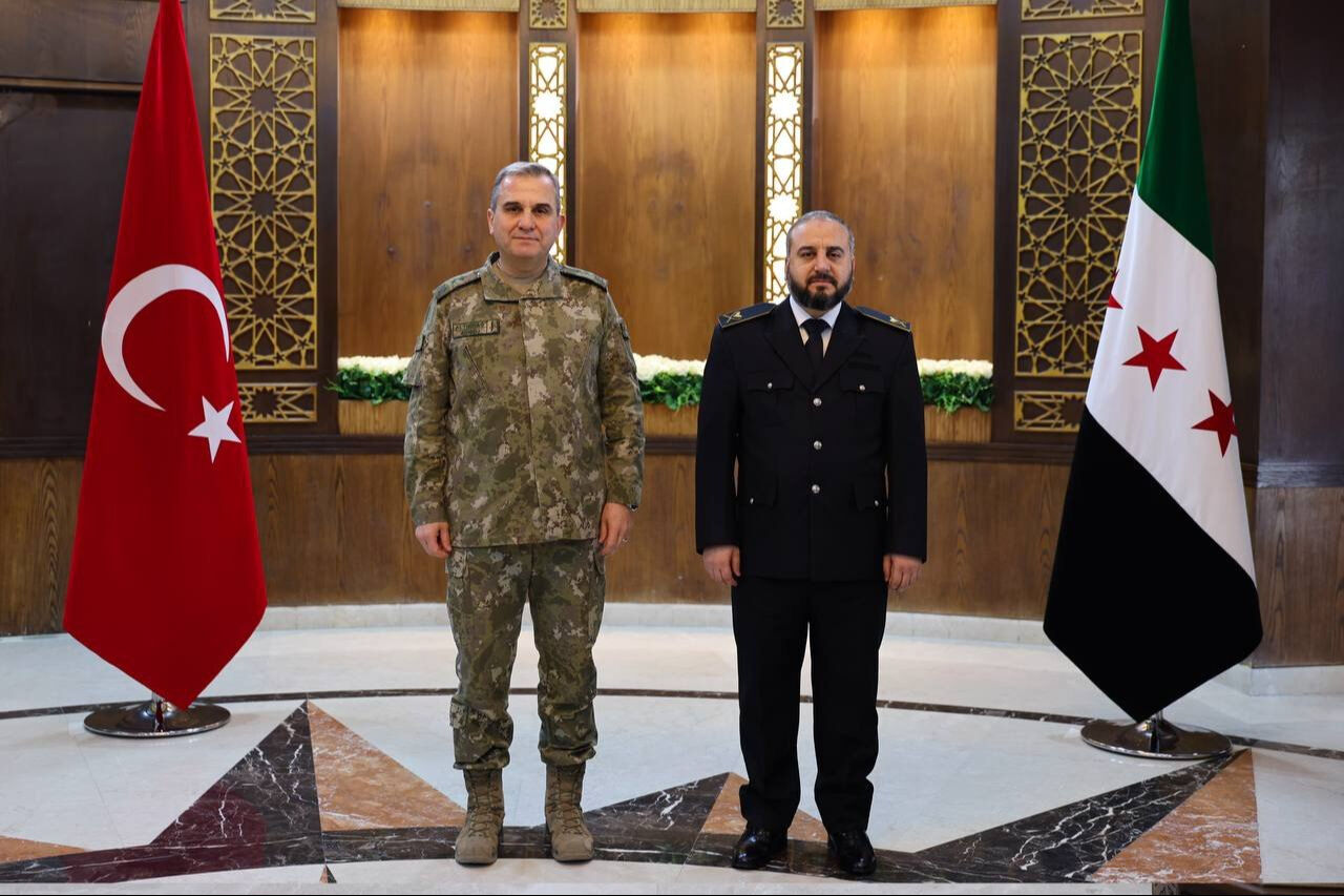 Şam'da askeri iş birliği zirvesi! Türk askeri heyetinden Suriye'ye ziyaret - 1. Resim