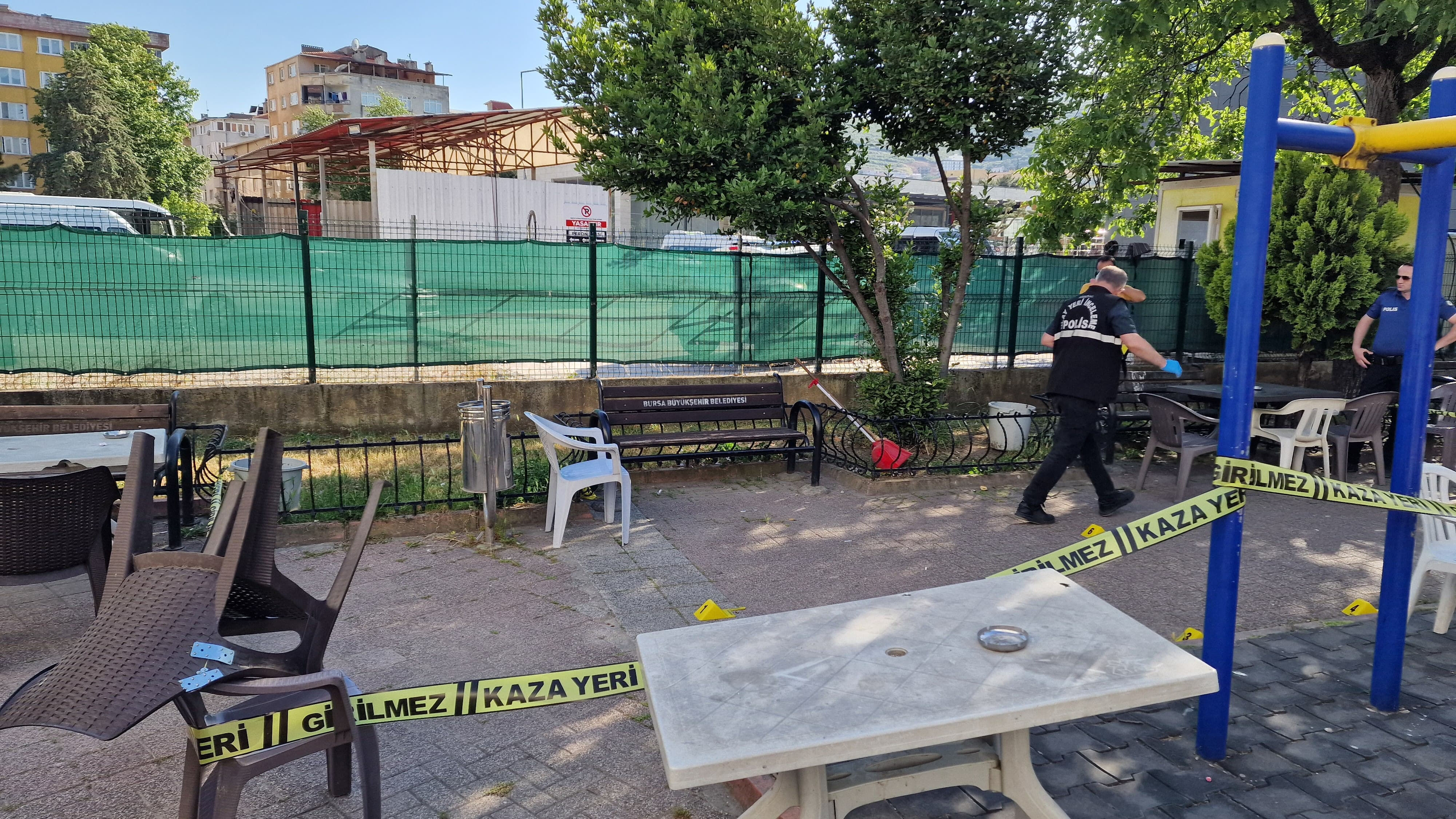 Bursa'da otogarda silahlı kavga! - 1. Resim