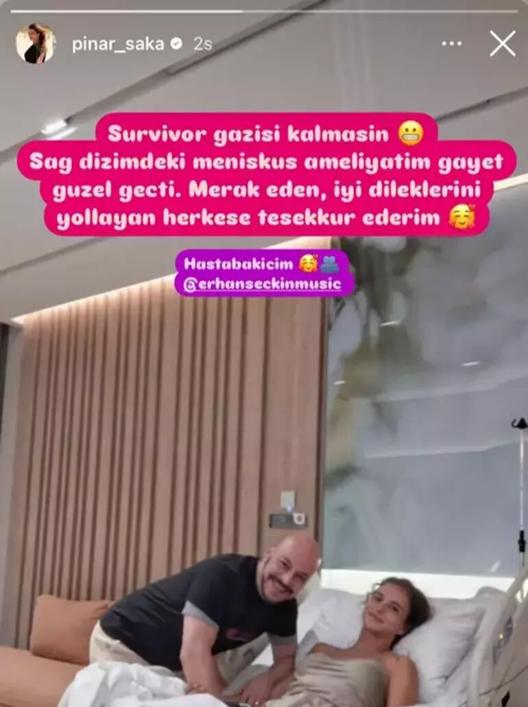 Survivor Pınar Saka ameliyat oldu! Sağlık durumu ile ilgili açıklama geldi - 3. Resim