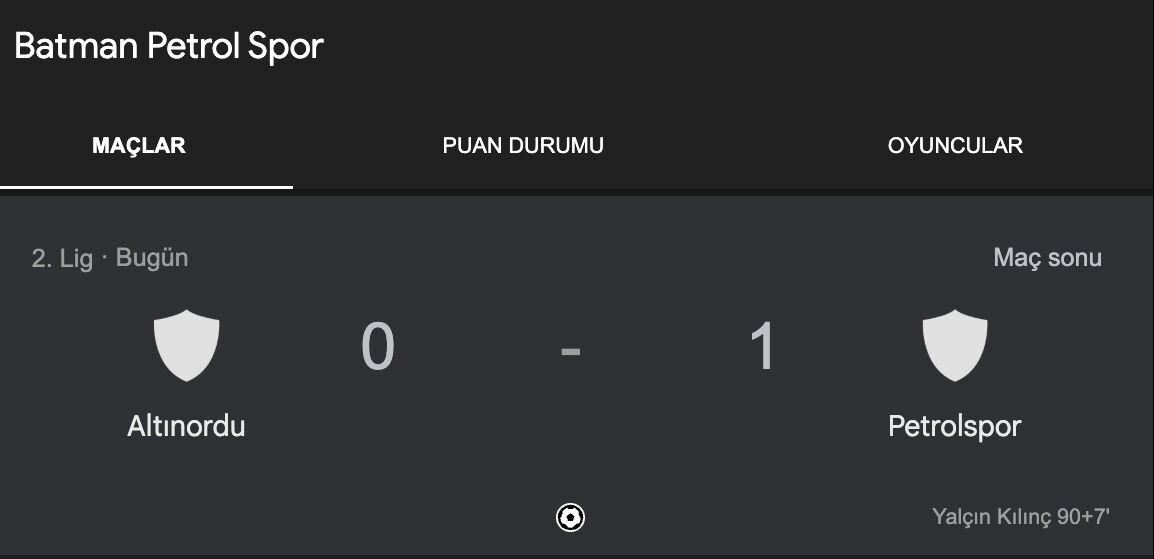 Batman Petrolspor maç özeti! Altınordu - Batman Petrolspor maçı kaç kaç bitti? - 2. Resim