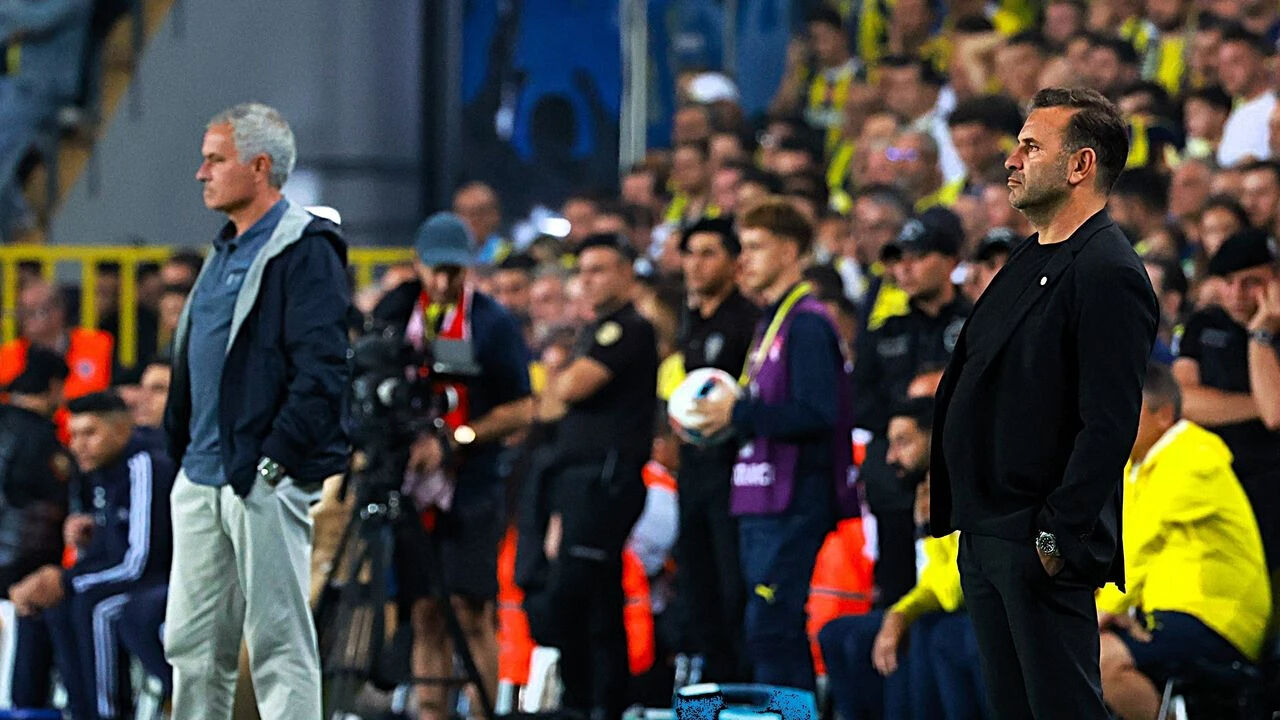 Buruk şah, Mourinho mat! Okan Buruk'un kadro tercihi ön plana çıktı - 1. Resim