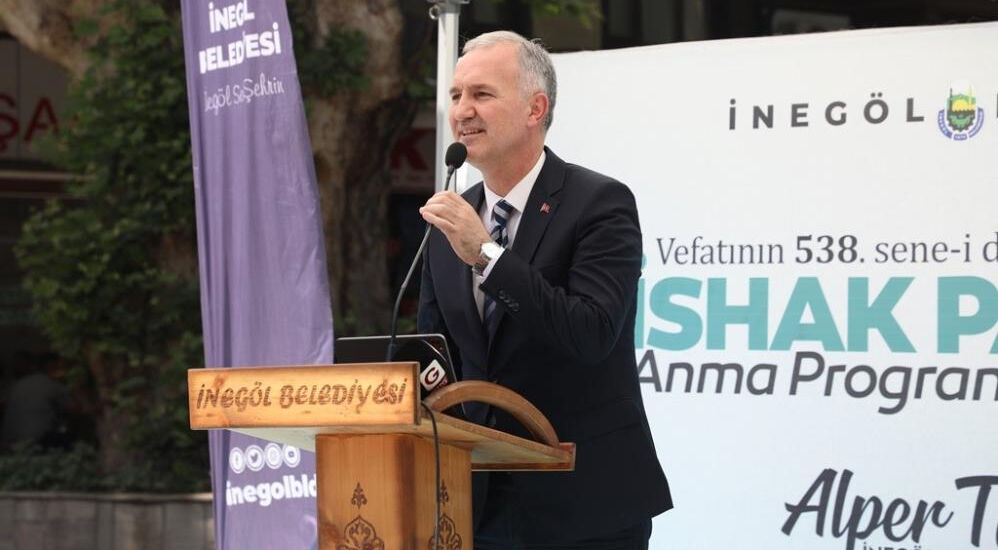Fatih dönemine damga vuran İshak Paşa, vefat yıl dönümünde rahmetle anıldı İnegöl Belediye Başkanı Alper Taban