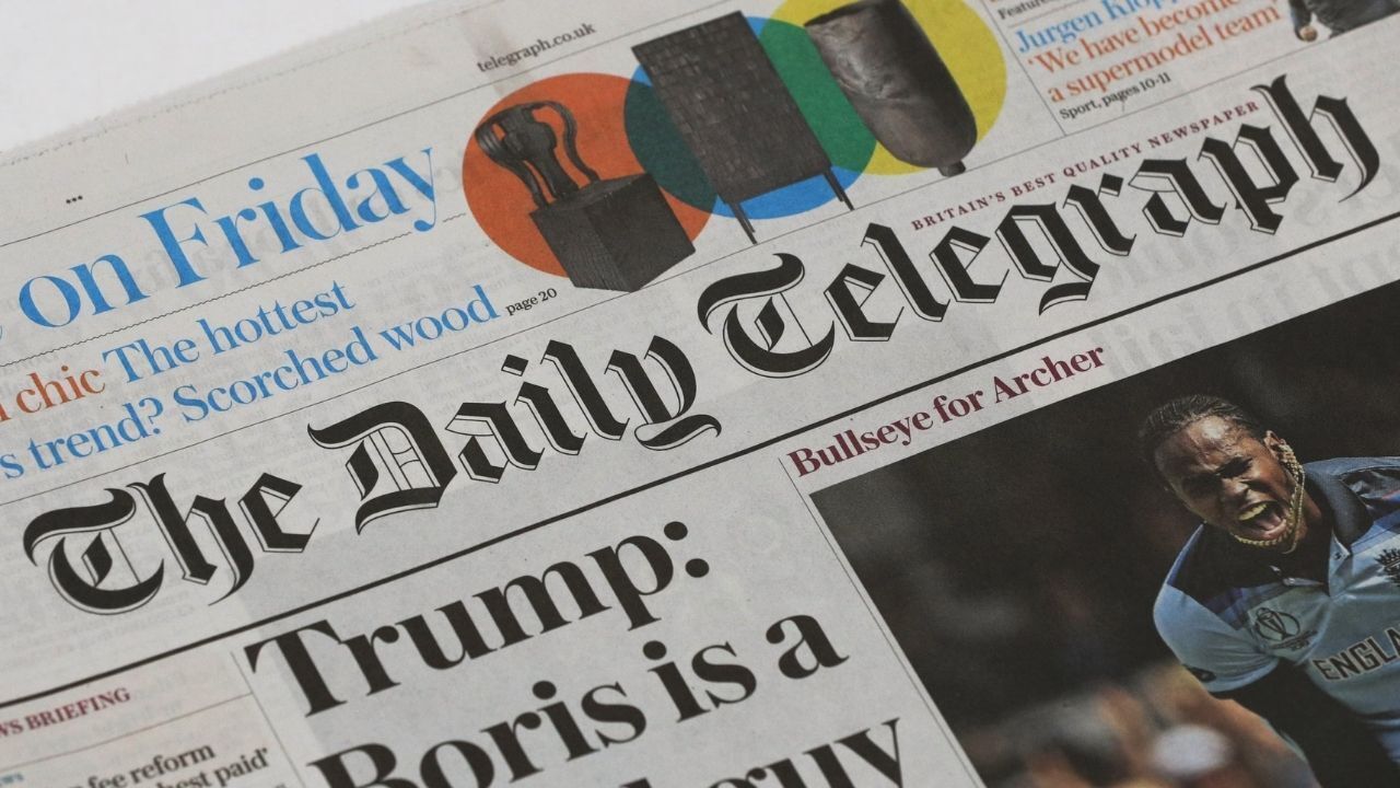 İki yıldır süren belirsizlik son buldu: İngiliz gazetesi The Telgraph, ABD'li şirkete satılıyor İki yıldır süren belirsizlik son buldu: İngiliz gazetesi The Telgraph, ABD'li şirkete satılıyor
