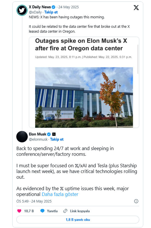 X (Twitter) neden çöktü? Elon Musk 