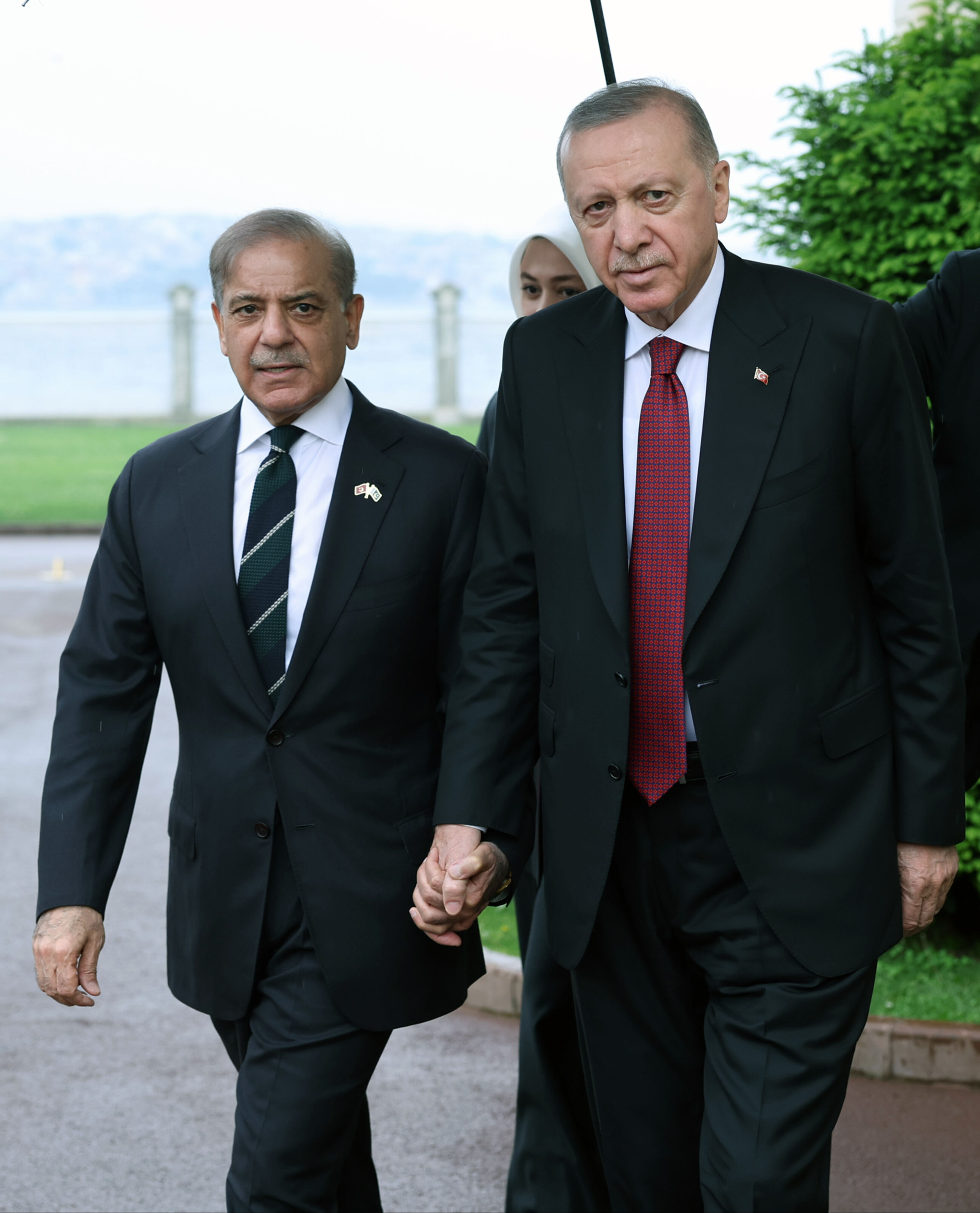 Cumhurbaşkanı Erdoğan, Pakistan Başbakanı Şahbaz Şerif ile görüştü - 4. Resim