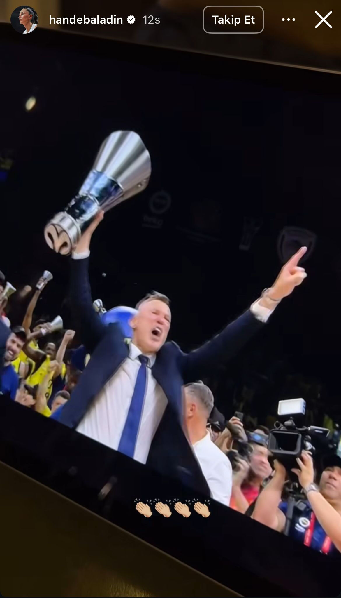 Hande Baladın'dan heyecanlandıran Fenerbahçe paylaşımı - 1. Resim