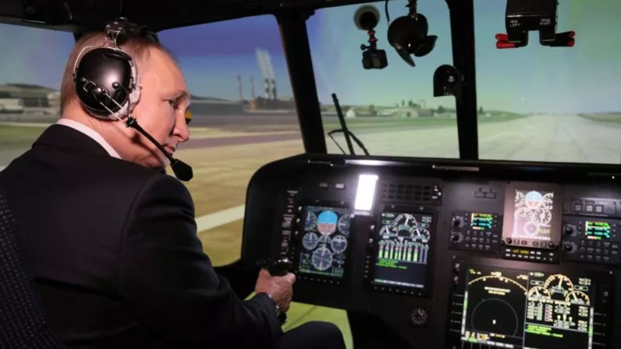 Putin&#039;e suikast! Helikopteri İHA saldırısının hedefi oldu