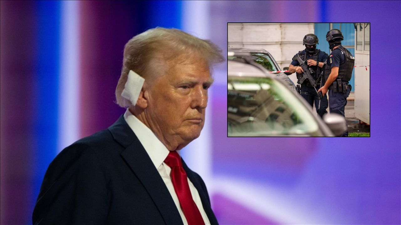 &quot;Trump’ı şimdi öldürüyoruz&quot; diyerek molotofla saldırıya kalkıştı!