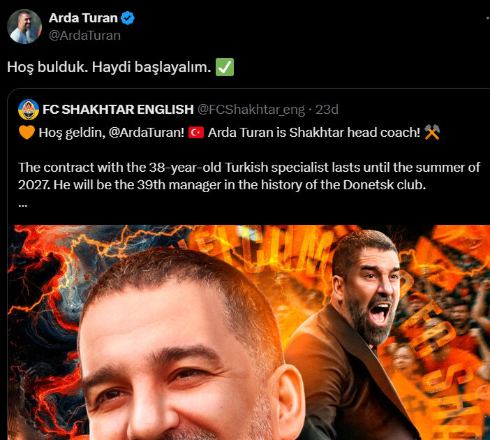 Arda Turan'ın yeni takımı belli oldu! Shakhtar Donetsk'e resmen imzayı attı - 2. Resim