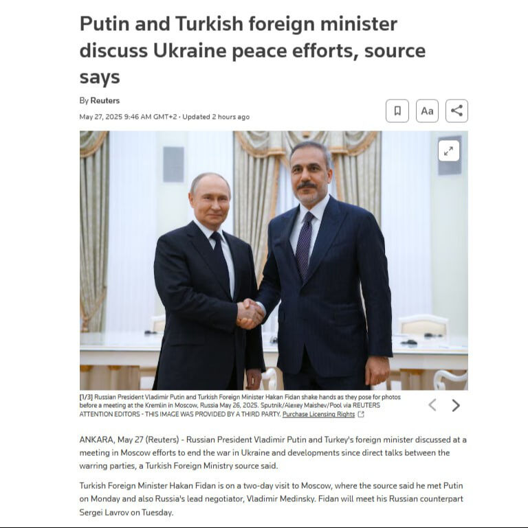 Dışişleri Bakanı Fidan Kiev'e gidiyor! - 1. Resim