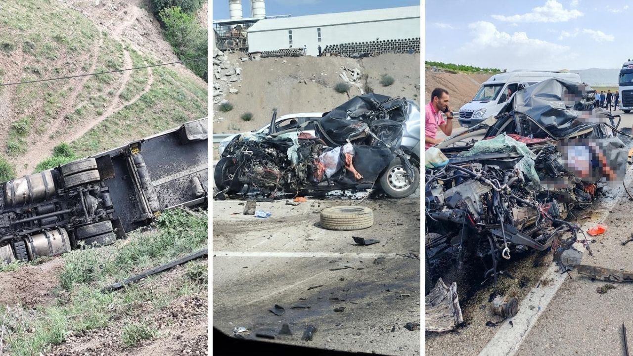 Elazığ’da feci kaza! 1 kişi hayatını kaybetti, 2 kişi ağır yaralı Elazığ’da feci kaza! 1 kişi hayatını kaybetti, 2 kişi ağır yaralı