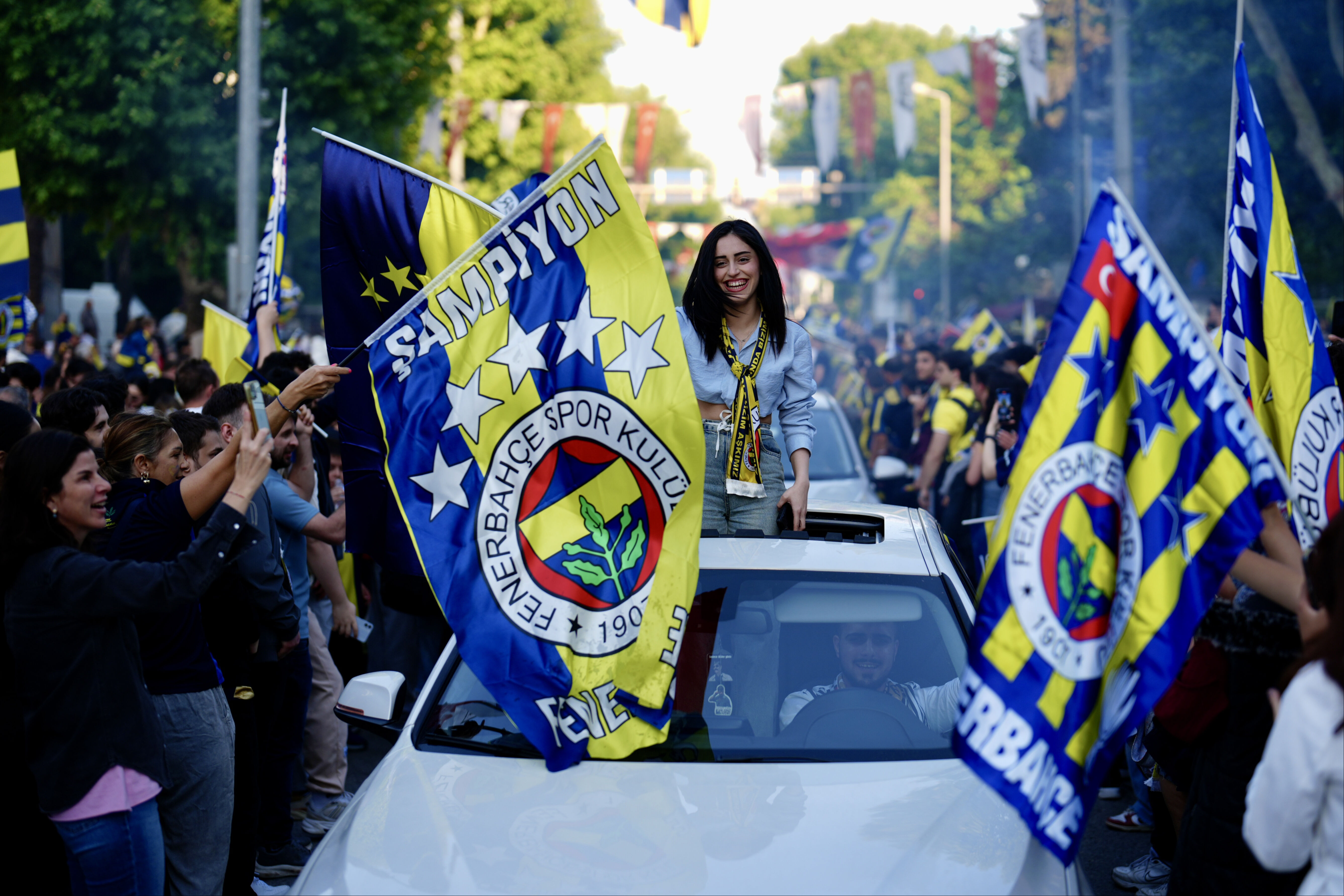 Fenerbahçe Beko, ikinci EuroLeague şampiyonluğunu kutluyor - 5. Resim