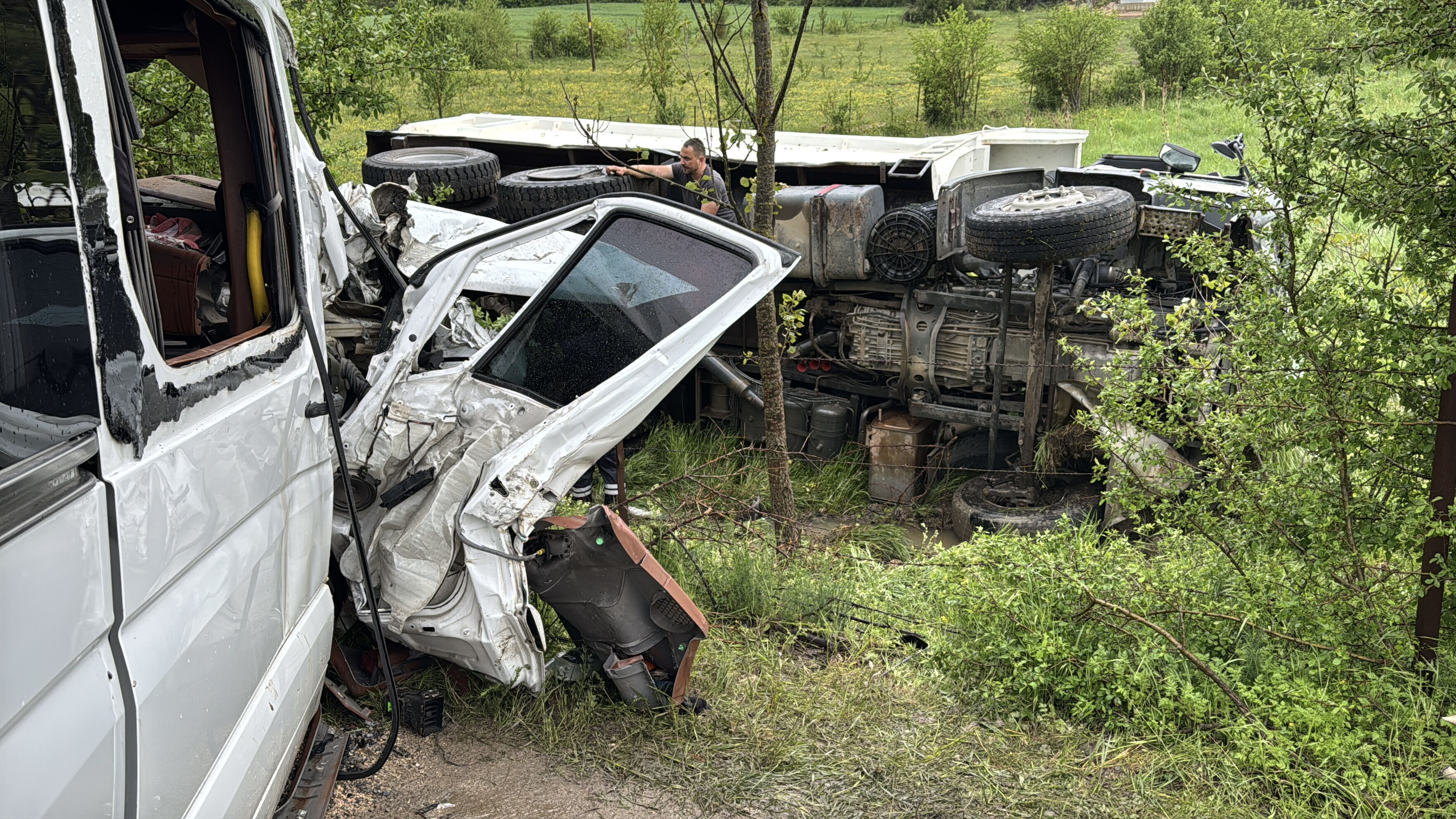 Karabük'te zincirleme kaza: 9 kişi yaralandı - 1. Resim