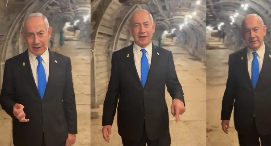 Netanyahu, Mescid-i Aksa'nın altından video yayınladı!