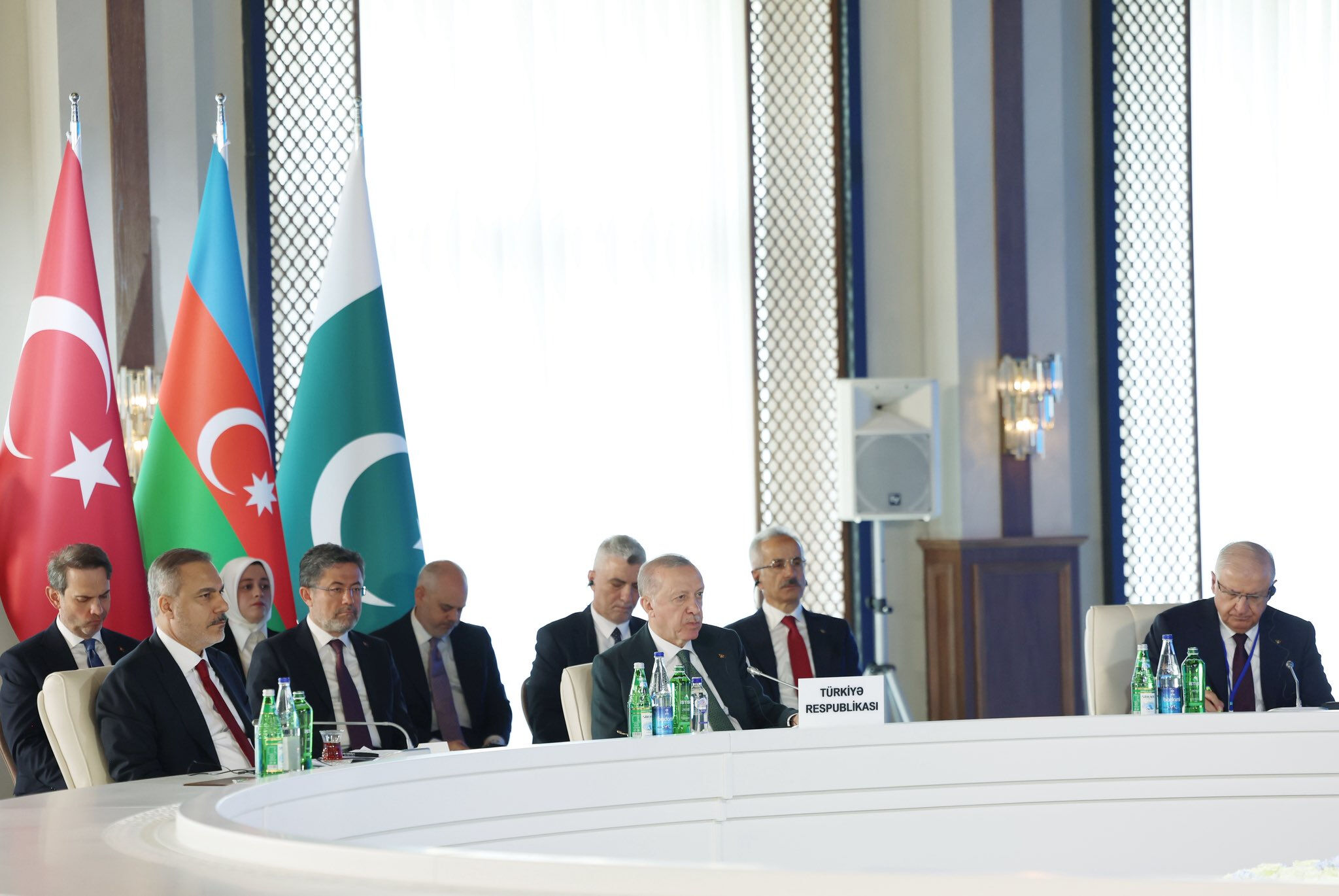 Cumhurbaşkanı Erdoğan, Azerbaycan'da!