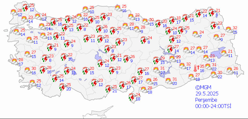 Meteoroloji ve İçişleri Bakanlığı'ndan 11 il için alarm: Çok kuvvetli gelecek! - 2. Resim