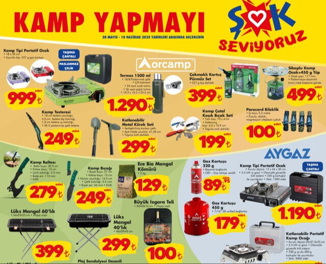 ŞOK 28 Mayıs ile 4 Haziran 2025 aktüel ürünler kataloğu yayınlandı! ŞOK'a Pilsan akülü araba gelecek - 10. Resim