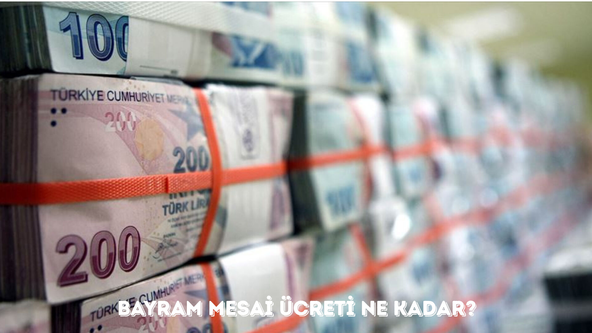 Bayram mesai ücreti ne kadar? Bayramda çalışanlara çifte ücret! - 1. Resim