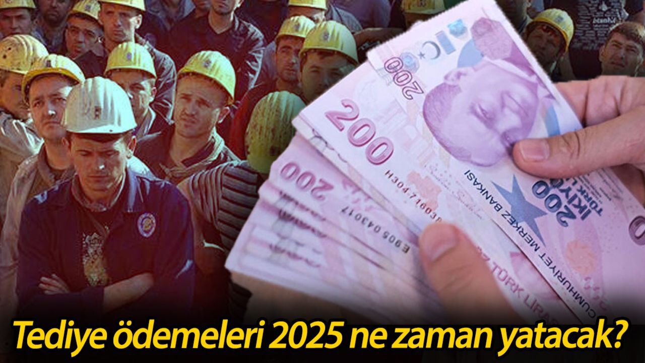 Tediye ödemeleri 2025 ne zaman yatacak? Karar Resmi Gazete'de yayımlandı Tediye ödemeleri 2025 ne zaman yatacak? Karar Resmi Gazete'de yayımlandı