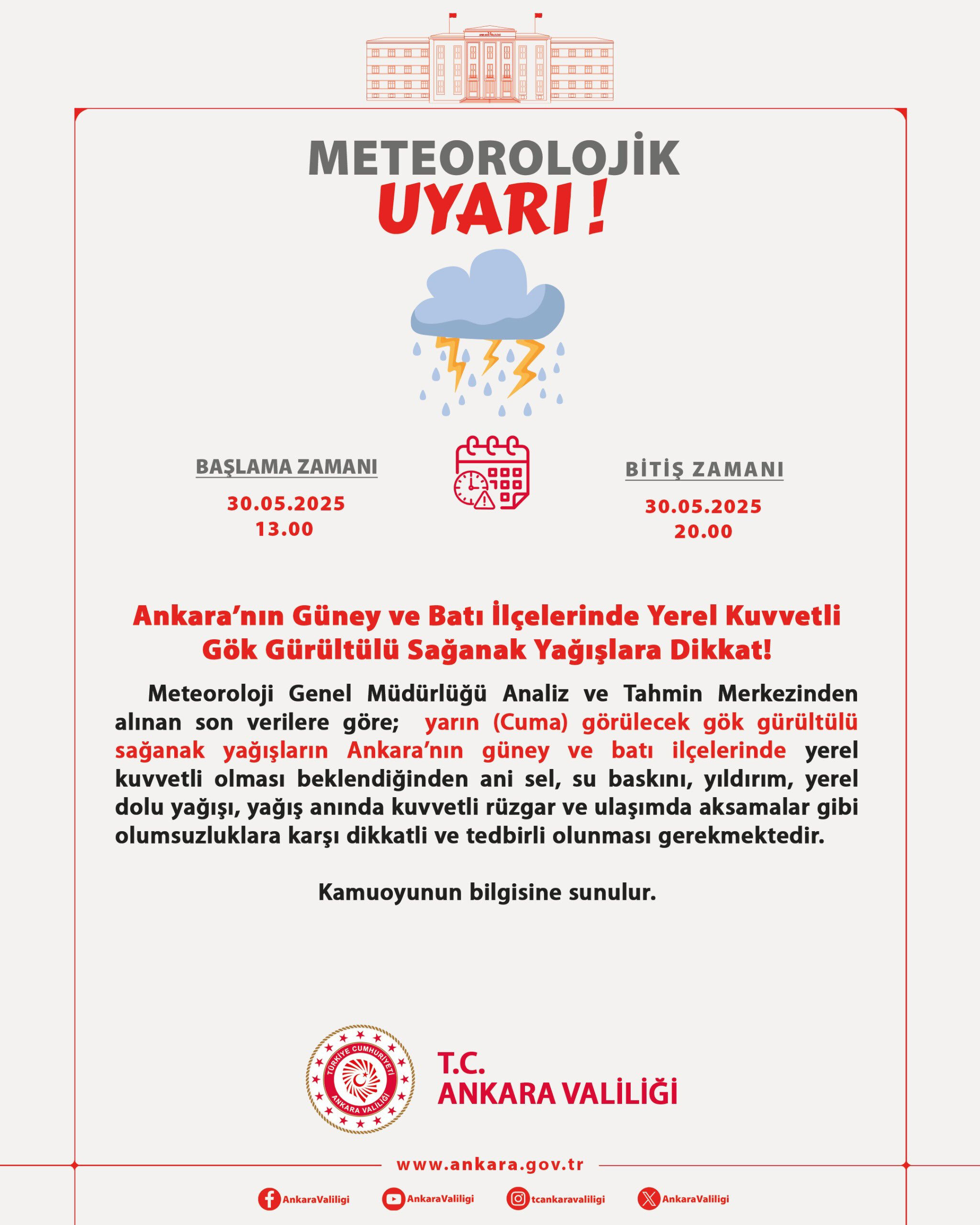 Yaz ayları moduna girecekken planları bozan açıklama! Başkente sağanak yağış geliyor - 2. Resim