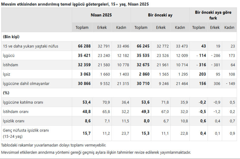 203 bin kişi arttı! İşte Türkiye'deki işsiz sayısı 203 bin kişi arttı! İşte Türkiye'deki işsiz sayısı - 3. Resim
