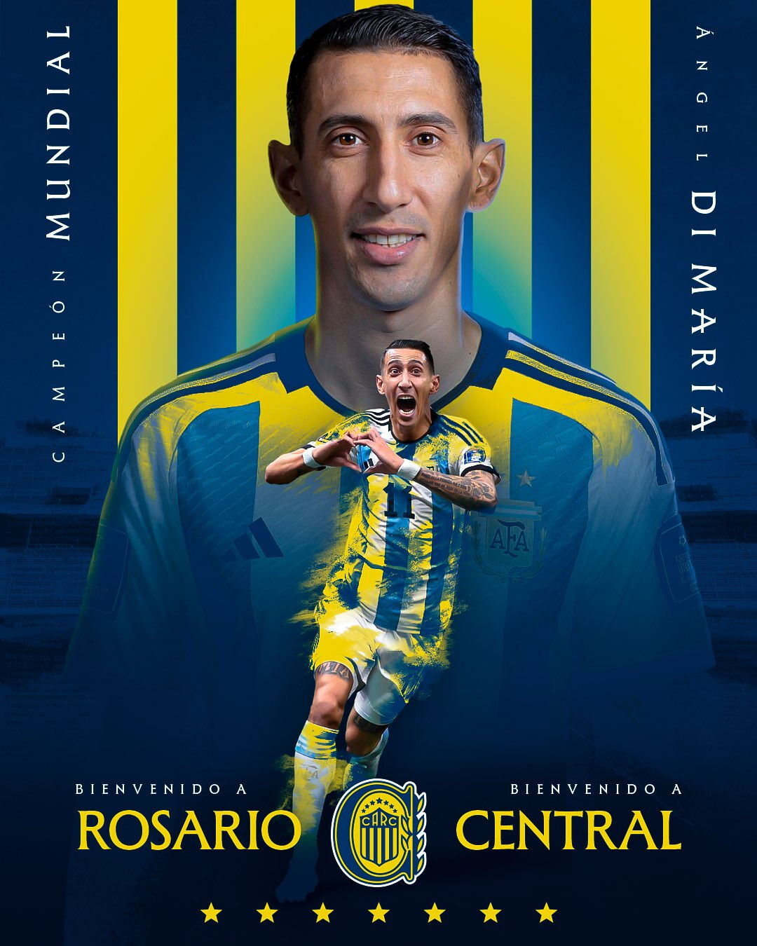 Angel Di Maria her şeyin başladığı yere geri d&ouml;nd&uuml;! İmza tamam - 1. Resim