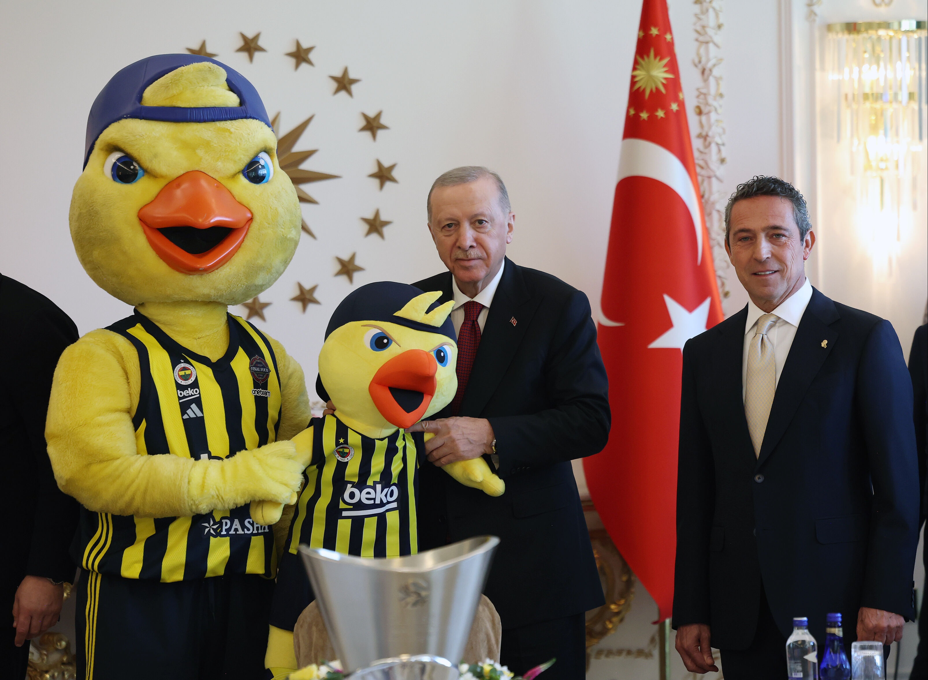 Cumhurbaşkanı Erdoğan, Fenerbahçe Beko'yu kabul etti - 2. Resim