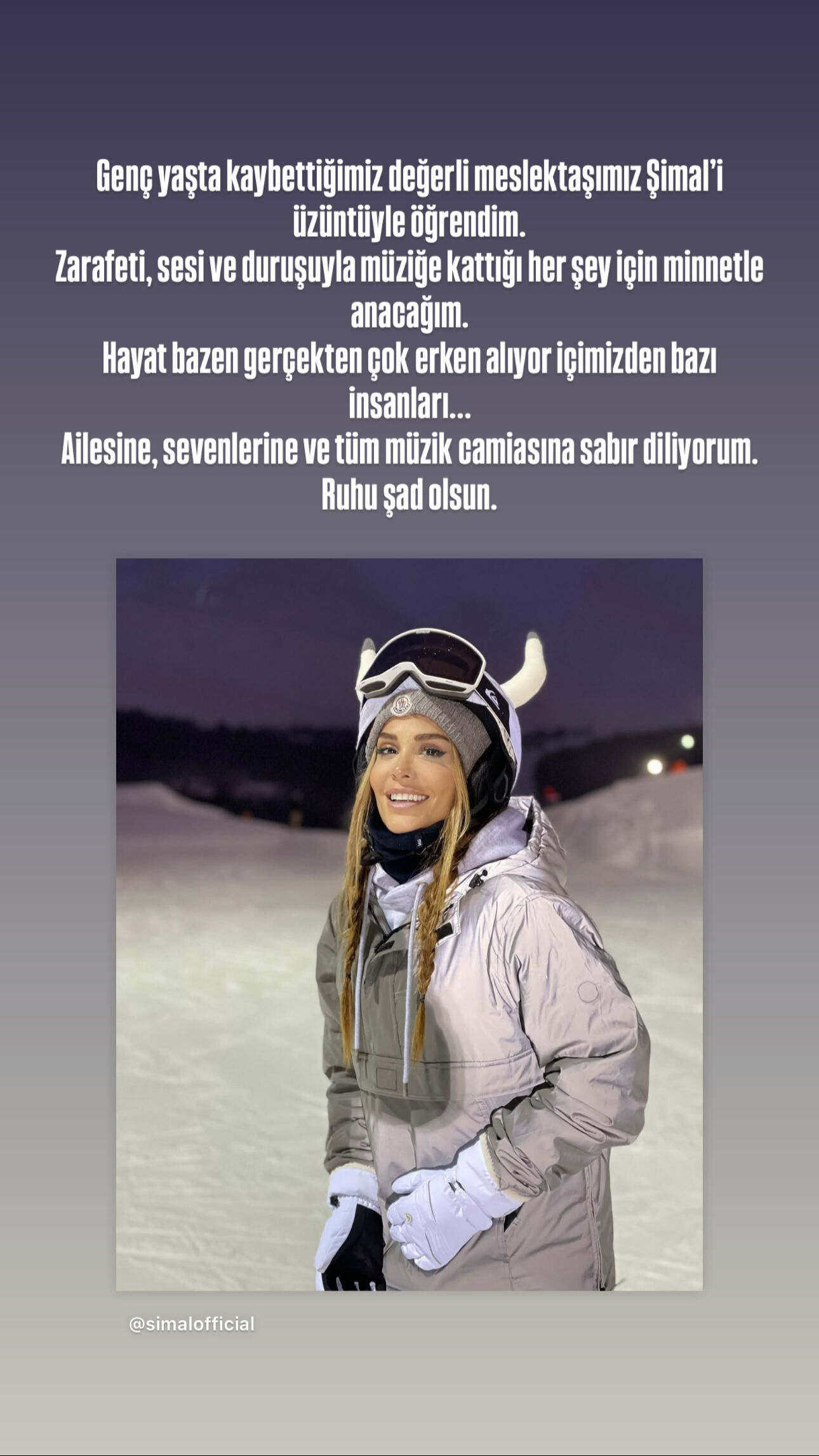 Şarkıcı Şimal hayatını kaybetti! Acı haberi eşi duyurdu Şarkıcı Şimal hayatını kaybetti! Acı haberi eşi duyurdu - 3. Resim