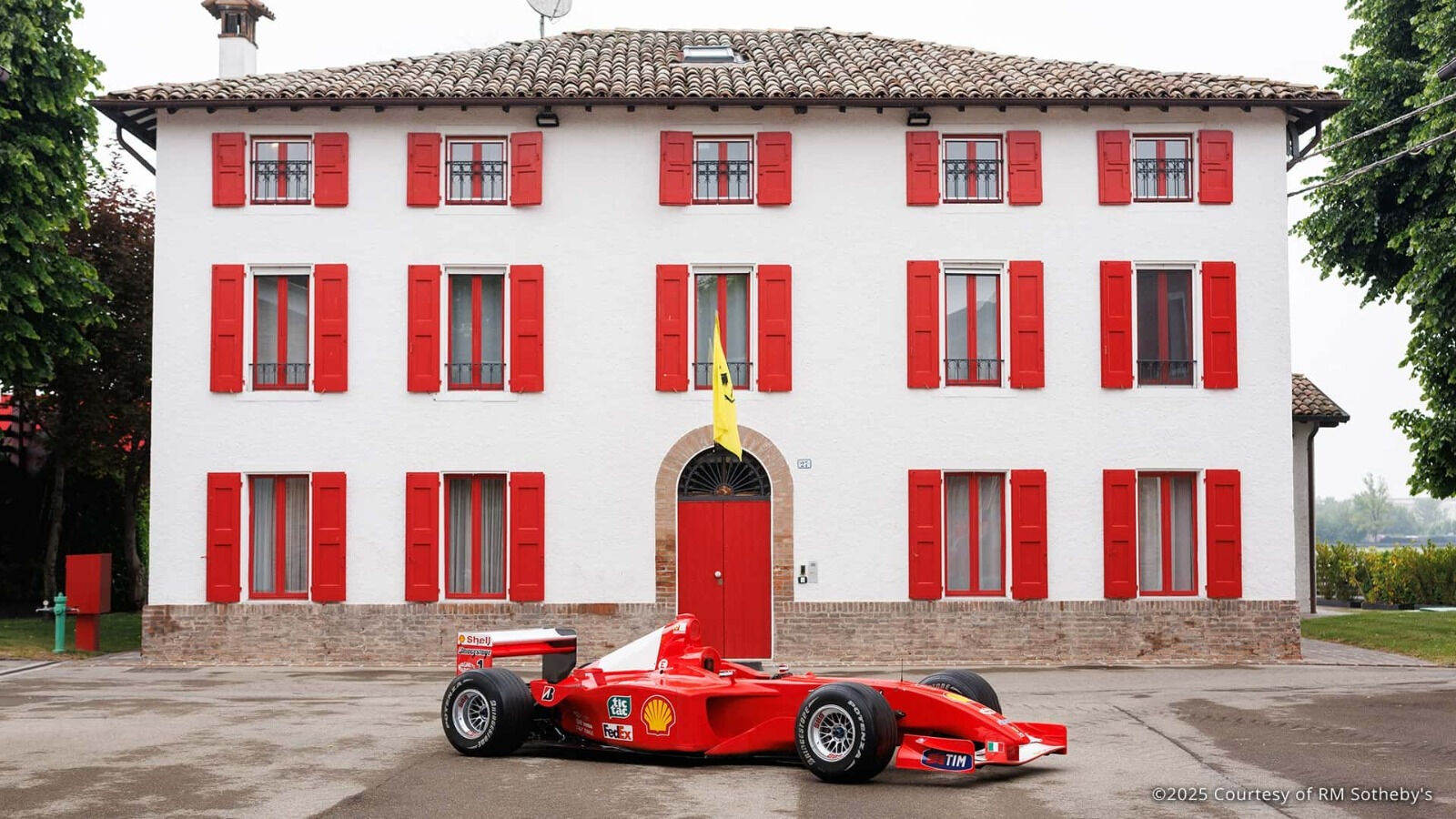 Schumacher'in 2001 model Ferrari’si 16 milyon avroya satıldı - 2. Resim