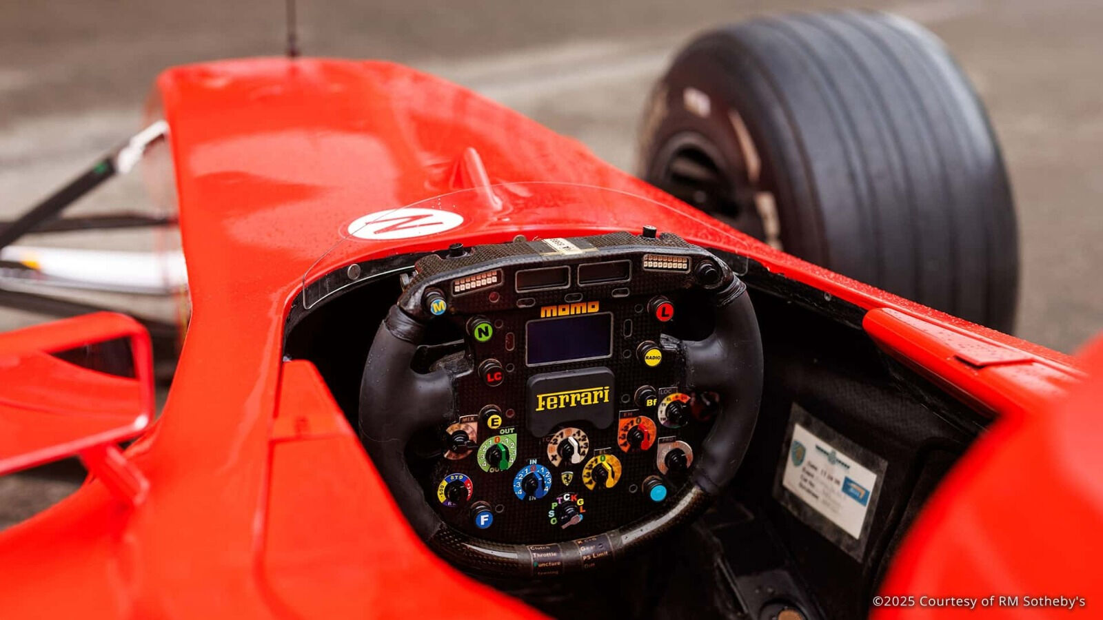 Schumacher'in 2001 model Ferrari’si 16 milyon avroya satıldı - 1. Resim