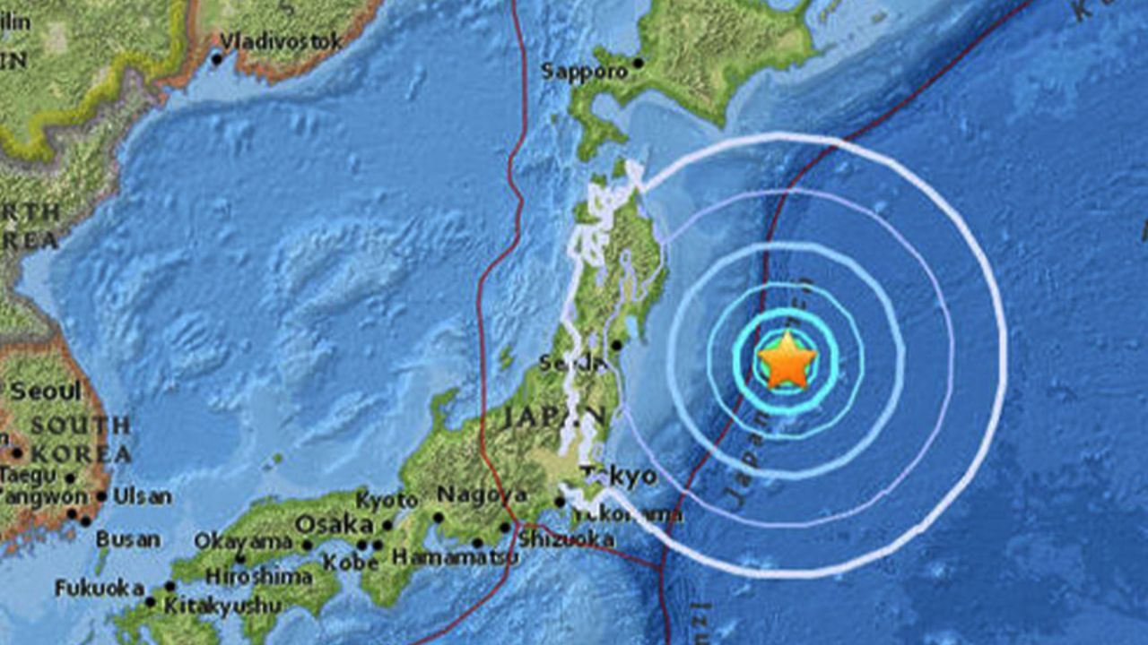 Japonya'da korkutan sarsıntı! Hokkaido Adası yakınlarında 6,1 büyüklüğünde deprem Japonya'da korkutan sarsıntı! Hokkaido Adası yakınlarında 6,1 büyüklüğünde deprem