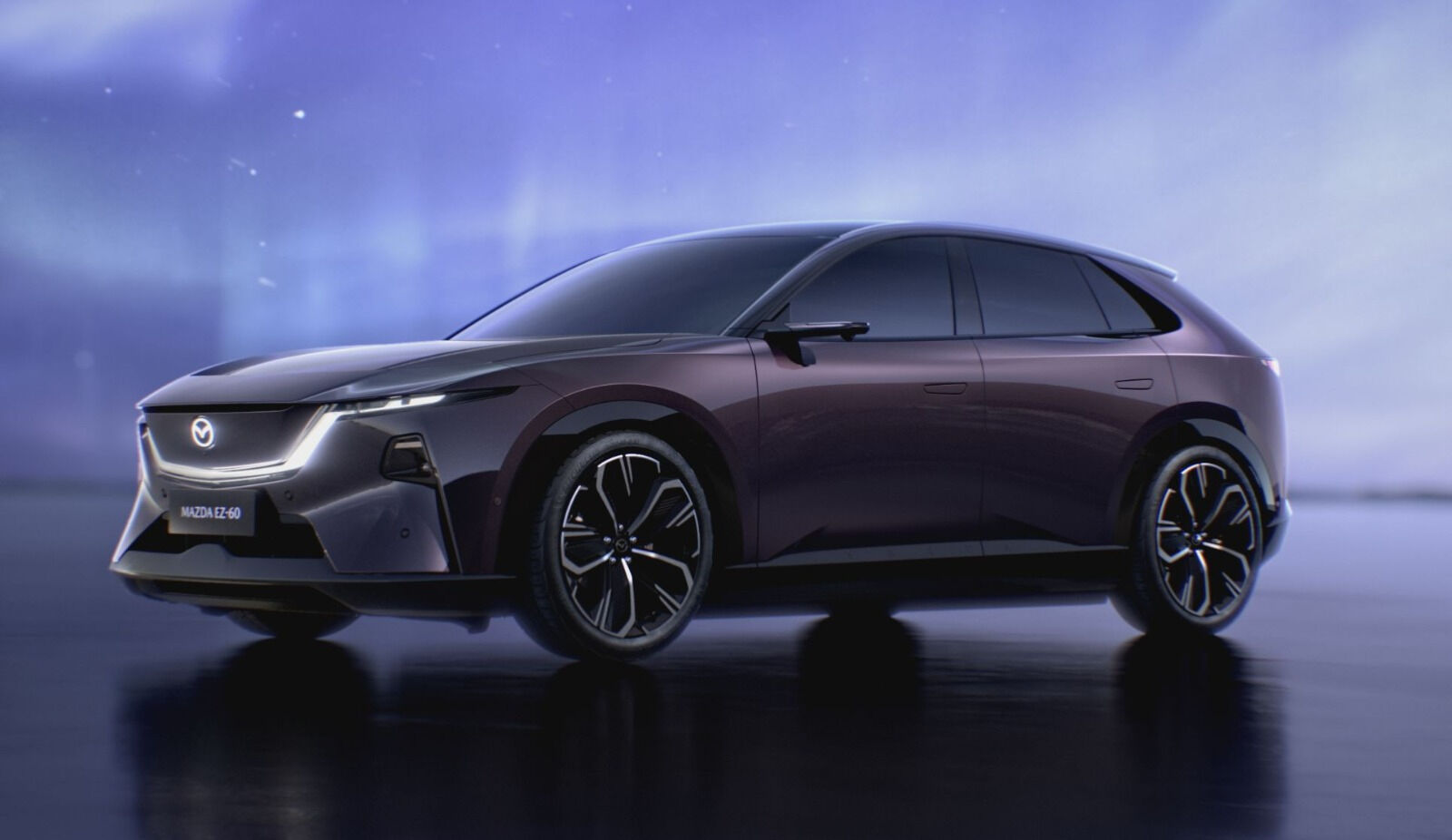 Mazda&rsquo;nın elektrikli SUV modeli g&uuml;n y&uuml;z&uuml;ne &ccedil;ıktı: EZ-60 - 1. Resim