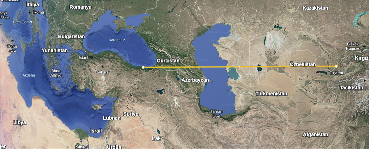 Orta Asya'dan Karadeniz'e ilk sefer! Kardeşlik hattı açıldı - 1. Resim