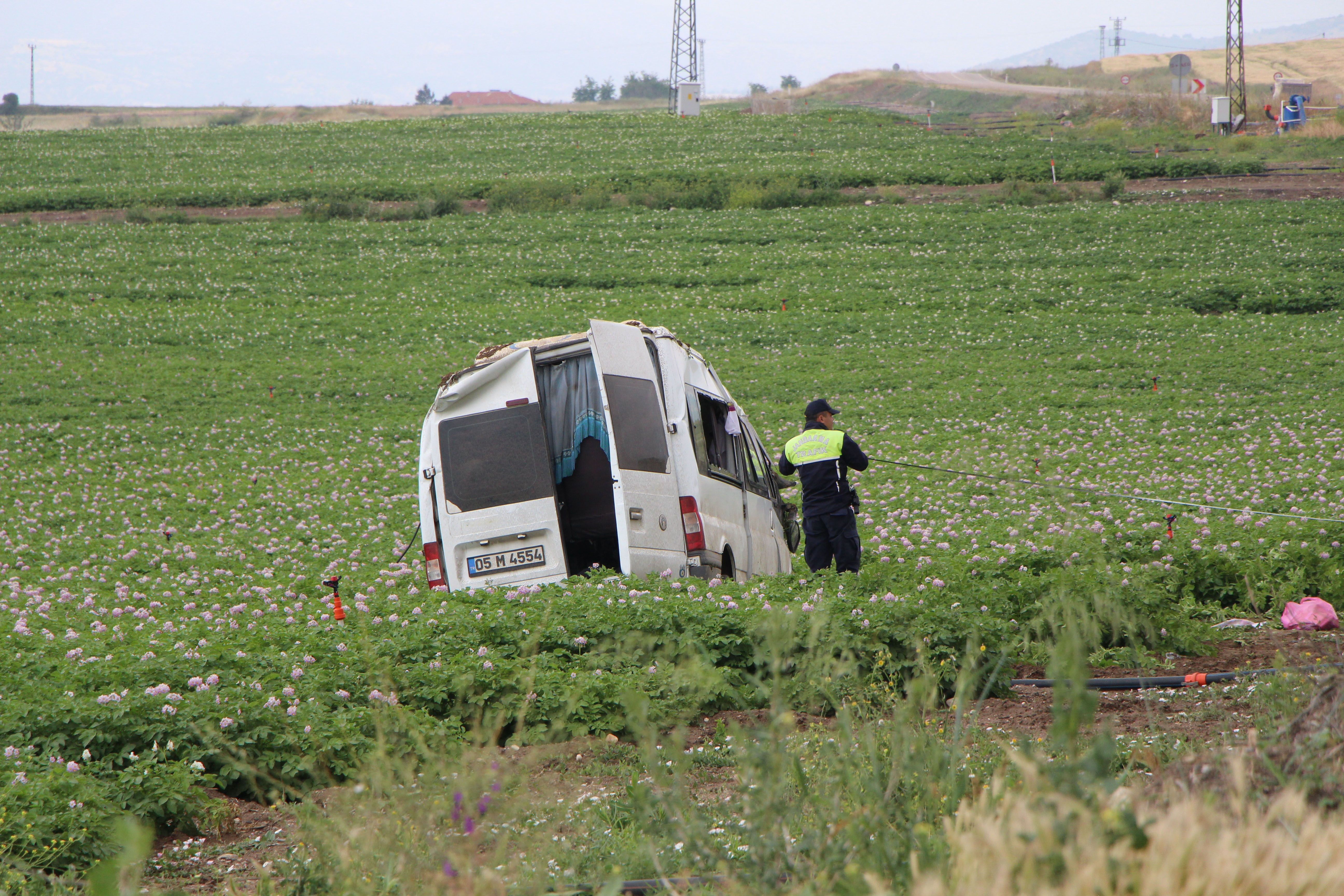 Amasya'da feci kaza! Ölü ve yaralılar var - 1. Resim
