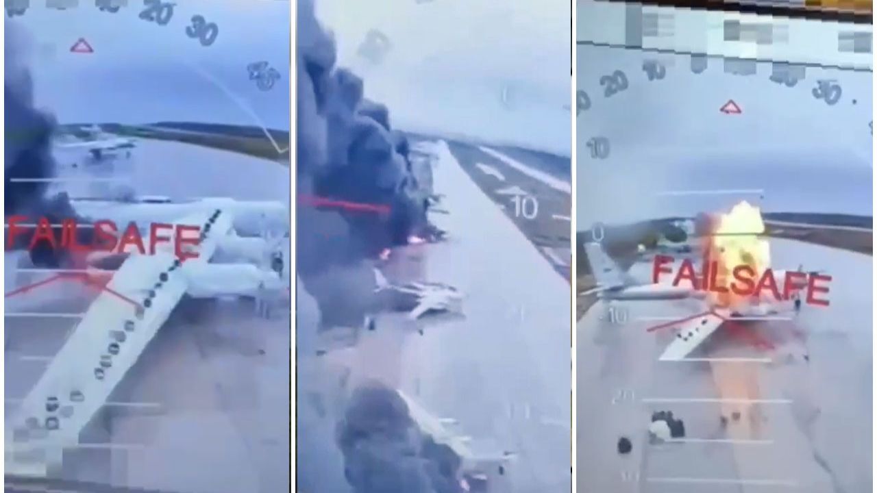 Saldırı sonrası Rusya'dan ilk açıklama geldi! "Çok sayıda uçağımız hasar gördü" Saldırı sonrası Rusya'dan ilk açıklama geldi! "Çok sayıda uçağımız hasar gördü"