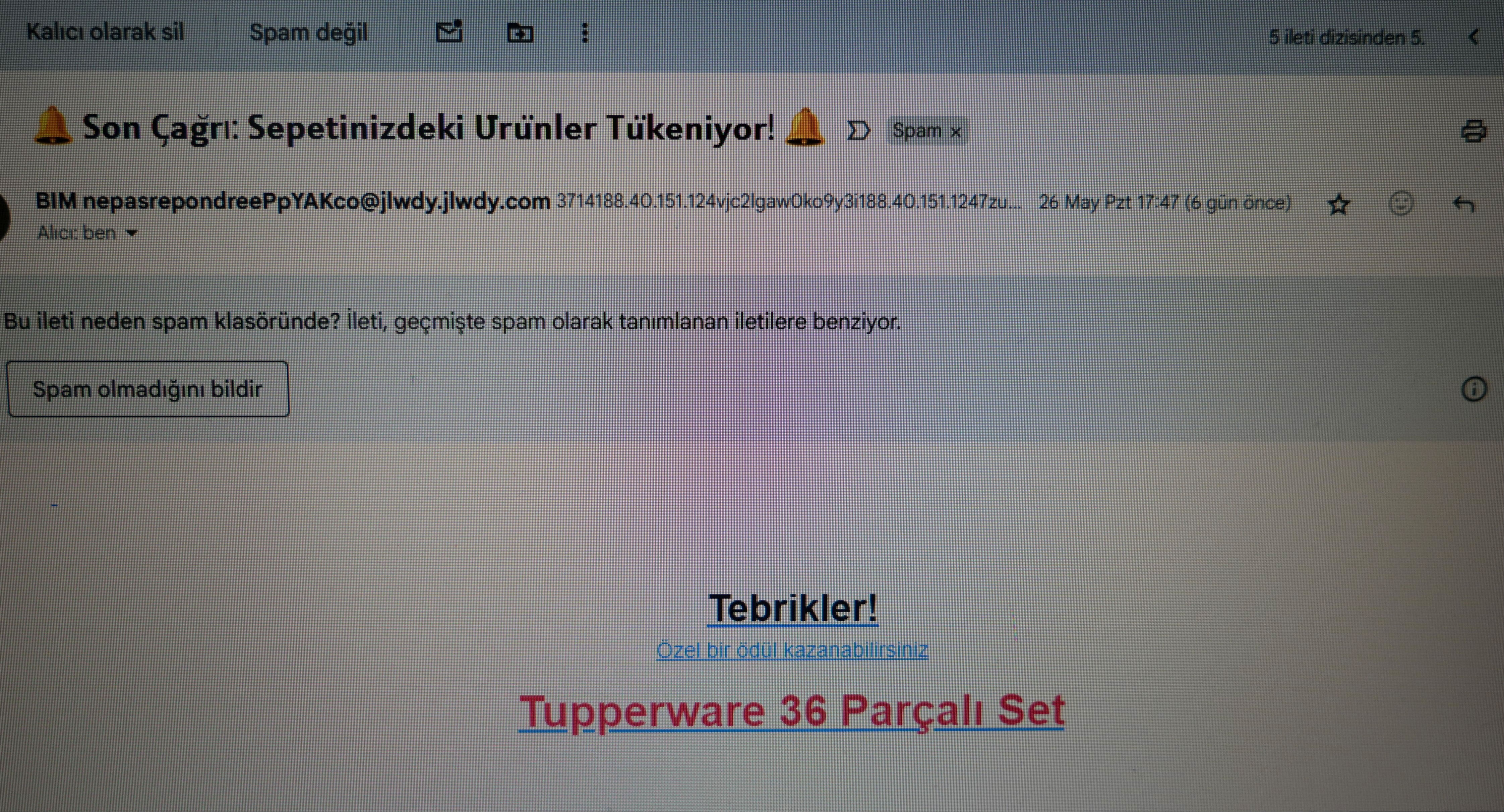 Tek 'tık' ile binlere TL kaybedebilirsiniz! Dolandırıcıların yeni taktileri ortaya çıktı: 'Sepetinizdeki ürün bekliyor...' - 1. Resim