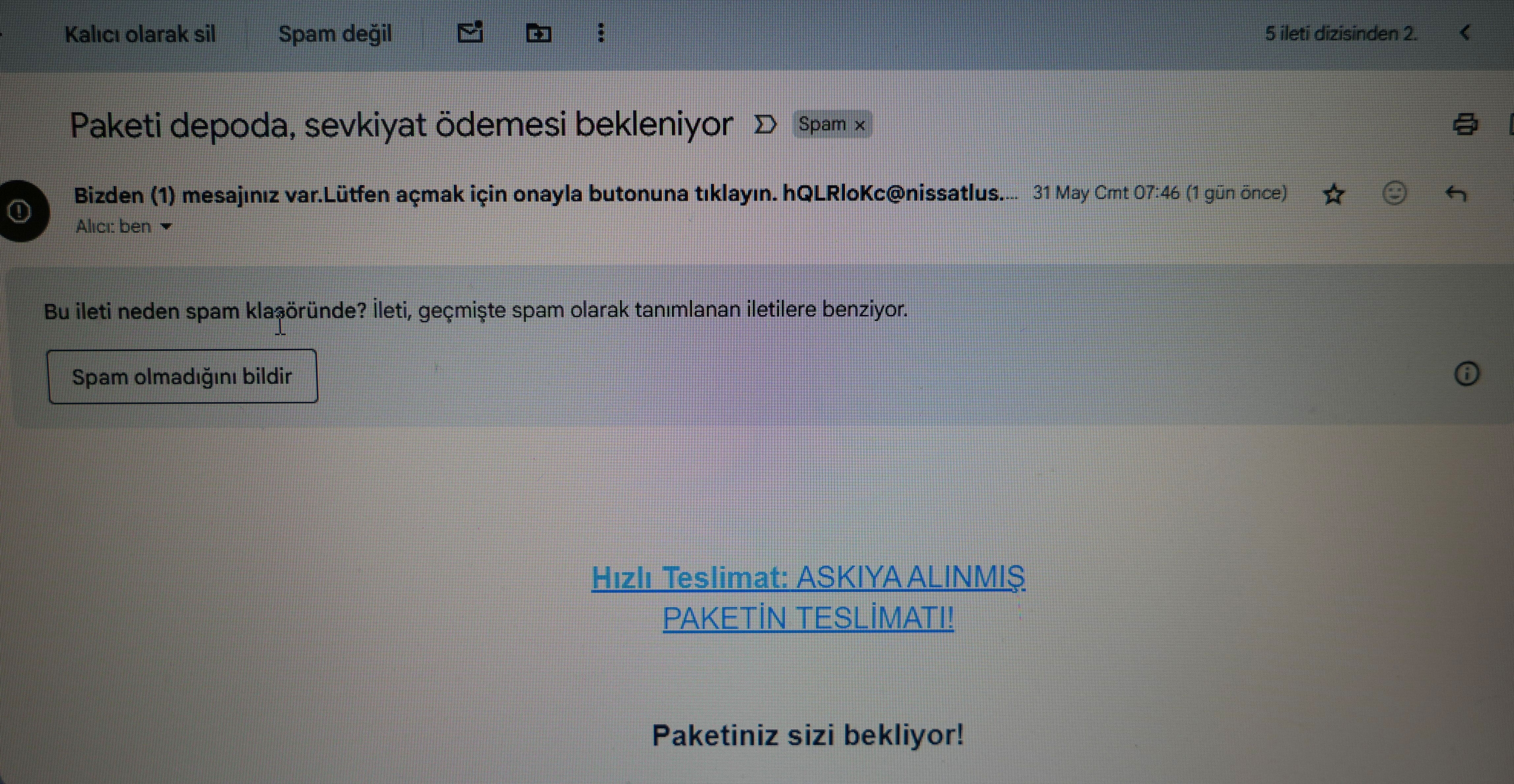 Tek 'tık' ile binlere TL kaybedebilirsiniz! Dolandırıcıların yeni taktileri ortaya çıktı: 'Sepetinizdeki ürün bekliyor...' - 3. Resim