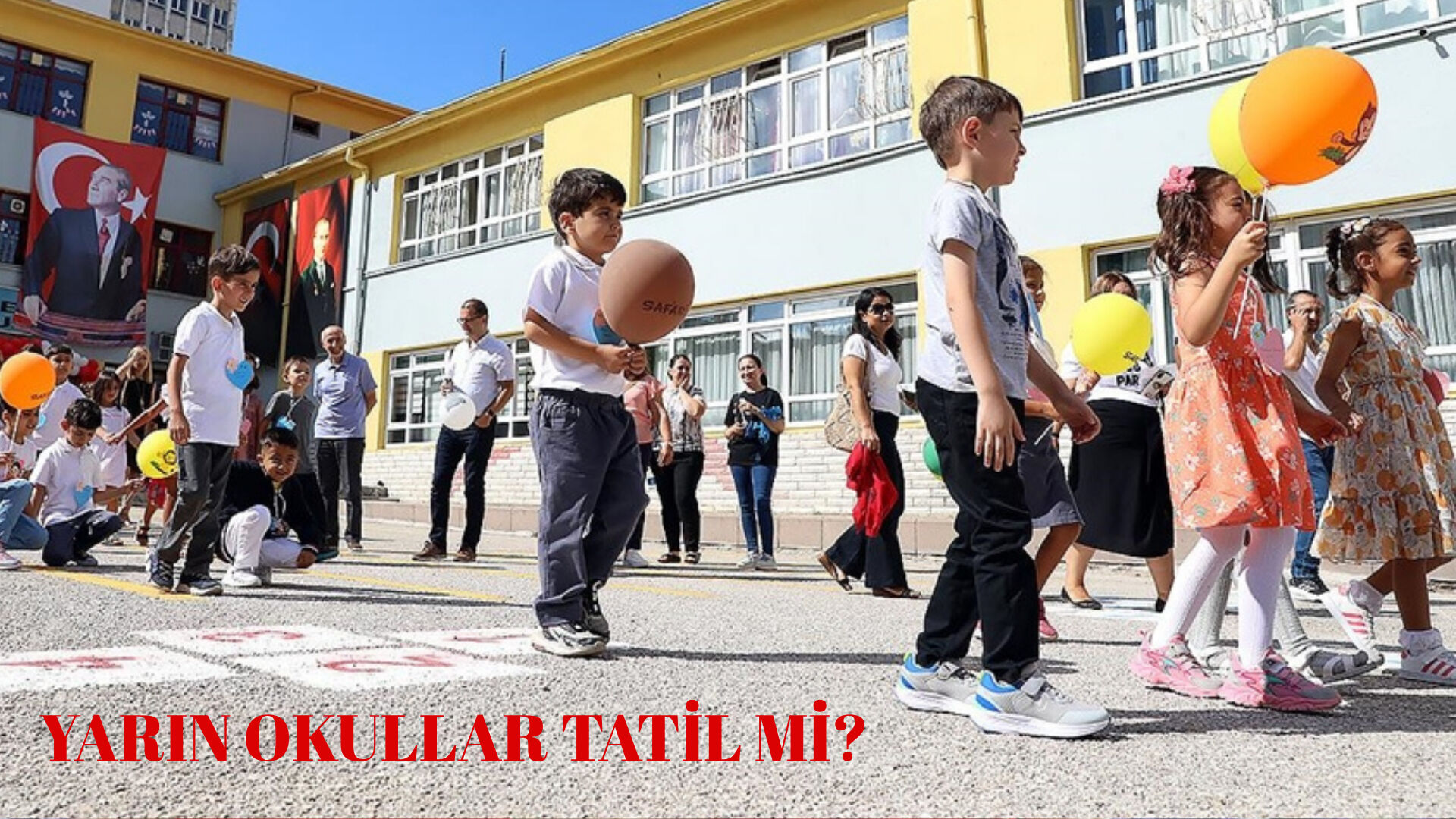 Yarın okullar tatil mi, yarım gün mü? Son dakika tatil kararı bekleniyor - 1. Resim