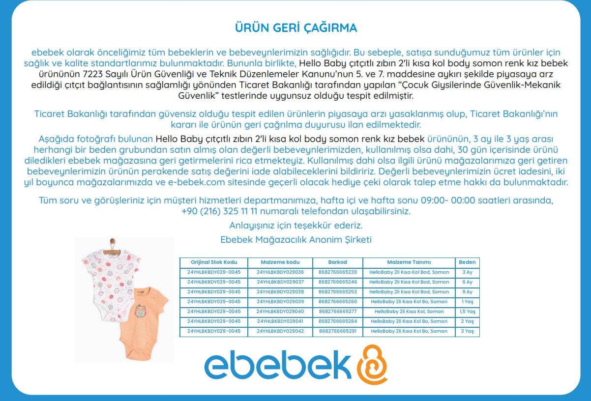 Çok büyük tehlike barındırıyor! Bakanlık 6 ürünü ifşa etti! Aralarında ünlü bir firma da var Çok büyük tehlike barındırıyor! Bakanlık 6 ürünü ifşa etti! Aralarında ünlü bir firma da var - 2. Resim