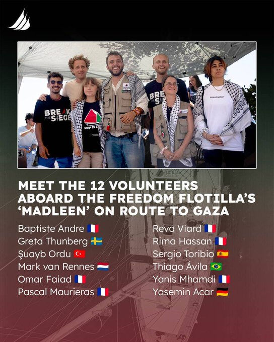 Madleen Gazze yolunda: İsrail tehdit etti! Türk aktivist Turkiyegazetesi.com.tr'ye konuştu: Korkmuyoruz - 1. Resim