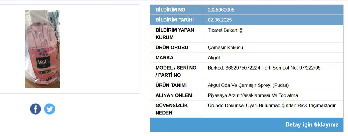 Ticaret Bakanlığı'ndan temizlik ürünlerine yasak! Bu ürünler toplatılıyor - 2. Resim