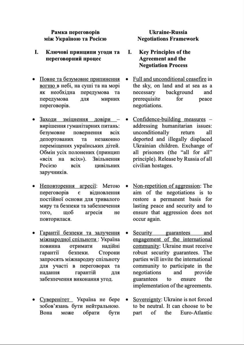 Çırağan’da büyük mutabakat: Rusya ve Ukrayna esir takasında anlaştı! 📃Rusya'ya aktarılan Ukrayna muhtırasının tam versiyonu Financial Times gazetecisi Miller tarafından yayımlandı