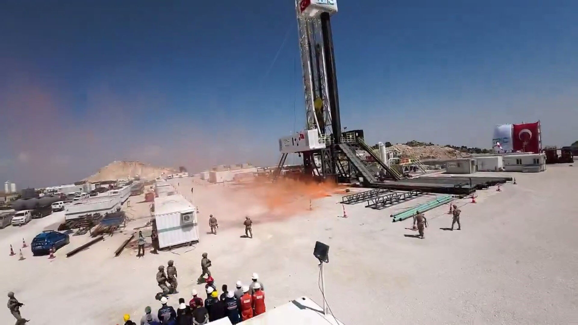 Gabar'da patlama tatbikatı! Gerçeğini aratmadı, ekipler seferber oldu - 2. Resim