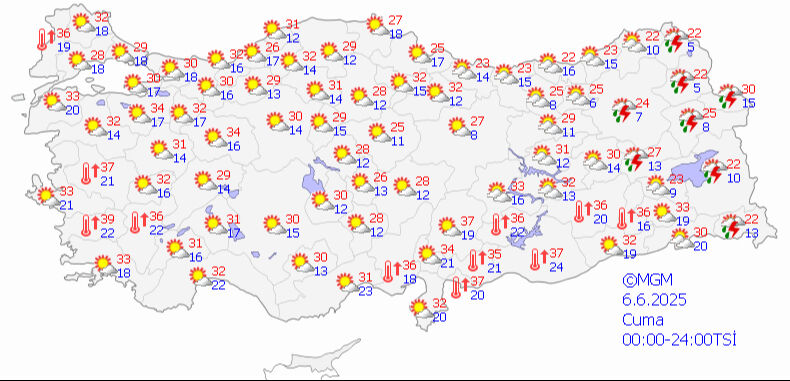 Kurban Bayramı'nda hava nasıl olacak? Meteoroloji uyardı, bu şehirler kavrulacak - 3. Resim