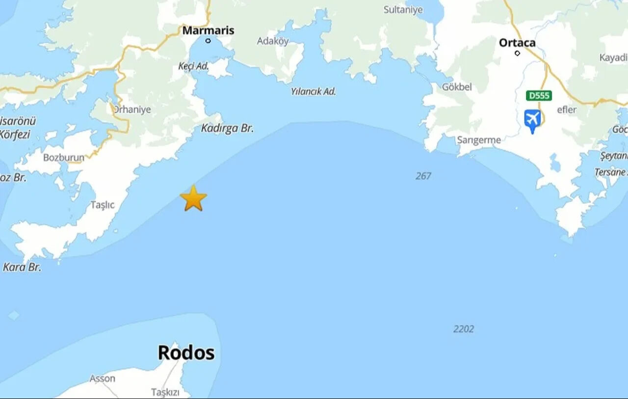 Muğla'da 5.8 şiddetinde son dakika deprem! Çevre illerde de hissedildi - 1. Resim
