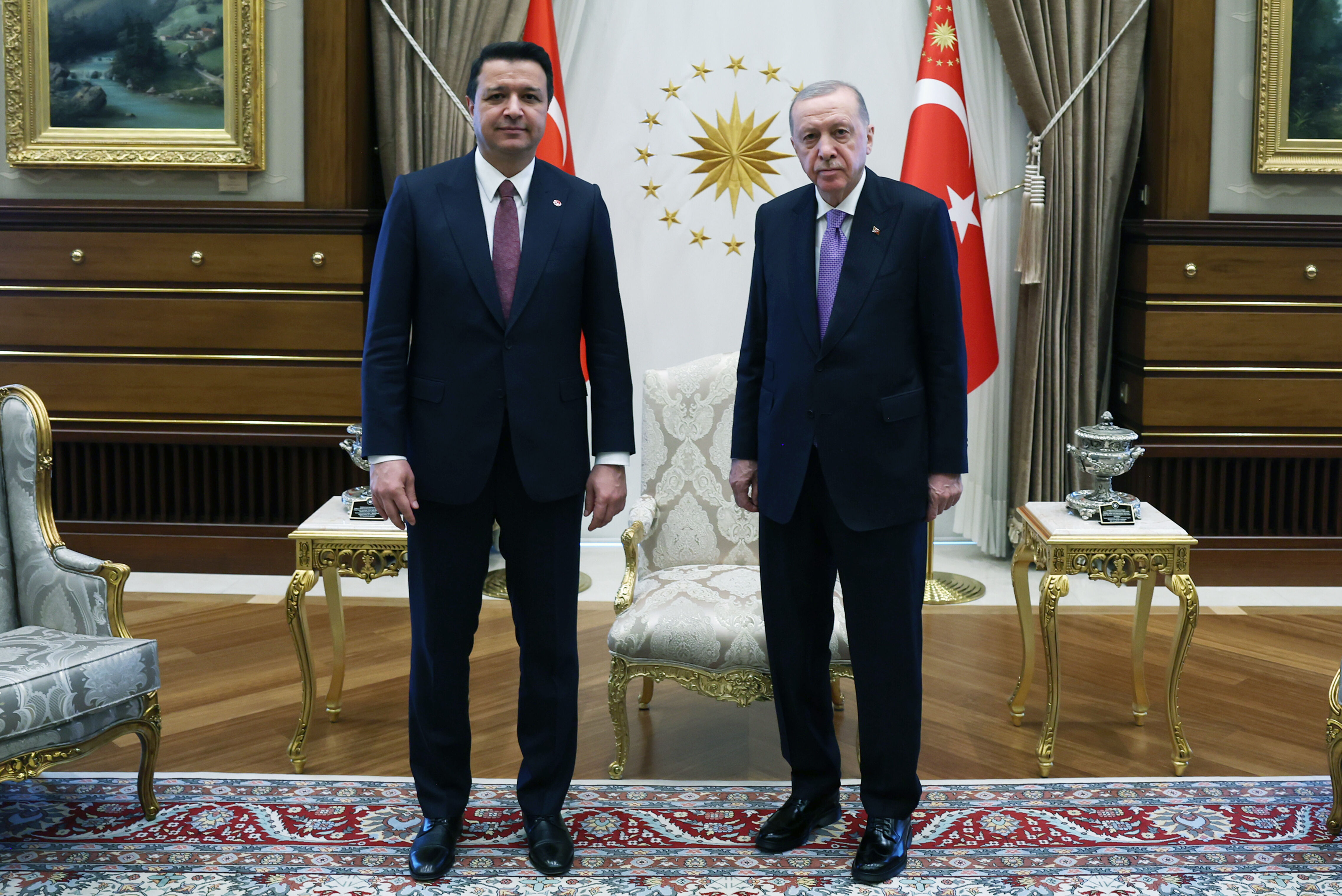 Cumhurbaşkanı Erdoğan, Saadet Partisi Genel Başkanı Arıkan'ı kabul etti Cumhurbaşkanı Erdoğan, Saadet Partisi Genel Başkanı Arıkan'ı kabul etti - 1. Resim