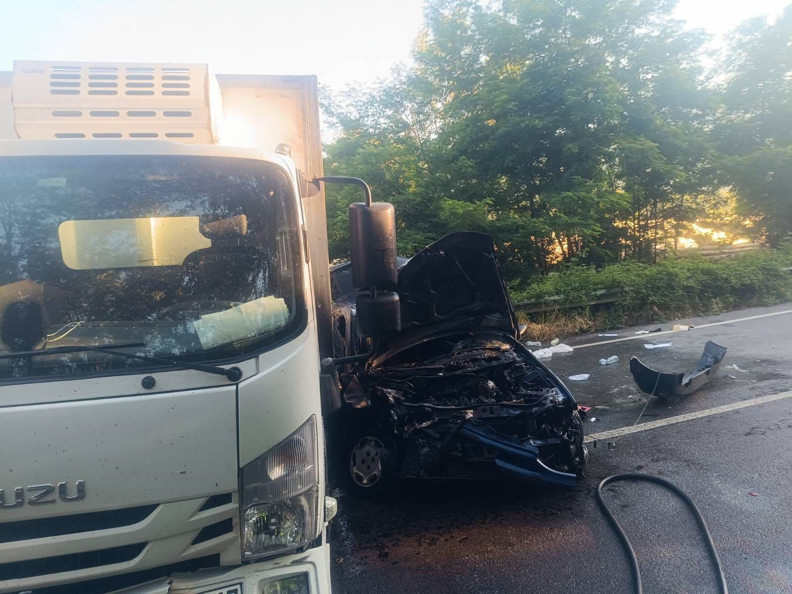 Ölü ve çok sayıda yaralı var! Karabük'teki zincirleme kazada can pazarı - 1. Resim