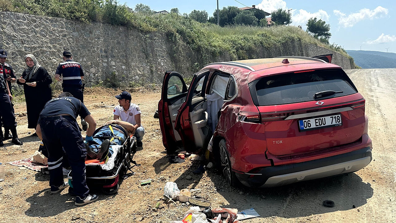 Togg 4 metre yükseklikten uçarak takla attı! İşte son hali - 3. Resim