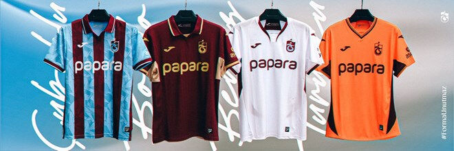 Trabzonspor'un 2025-2026 sezonu formaları tanıtıldı! - 2. Resim