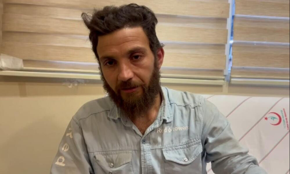 Yolda y&uuml;r&uuml;yen adama Bel&ccedil;ika Kurdu saldırdı! - 3. Resim